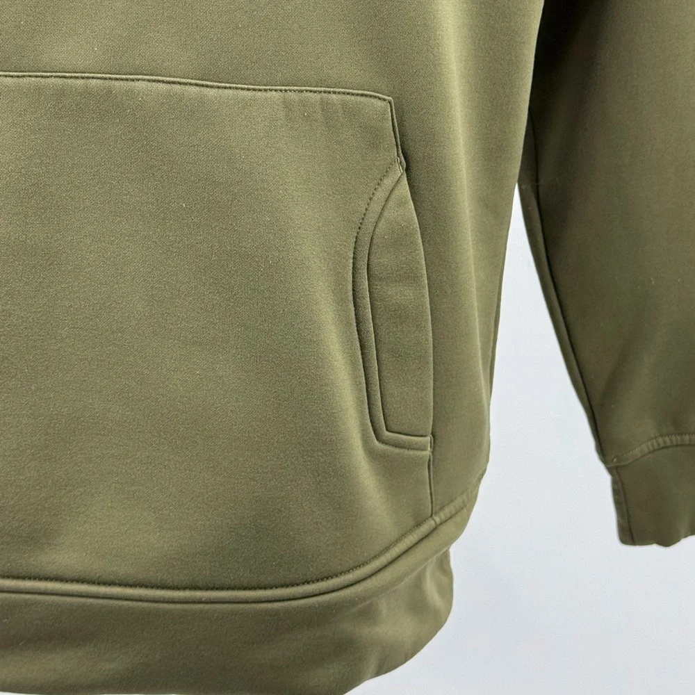 The North Face Echo Rock Hooded Pullover Hoodie Olive Green Men's XS Extra Small